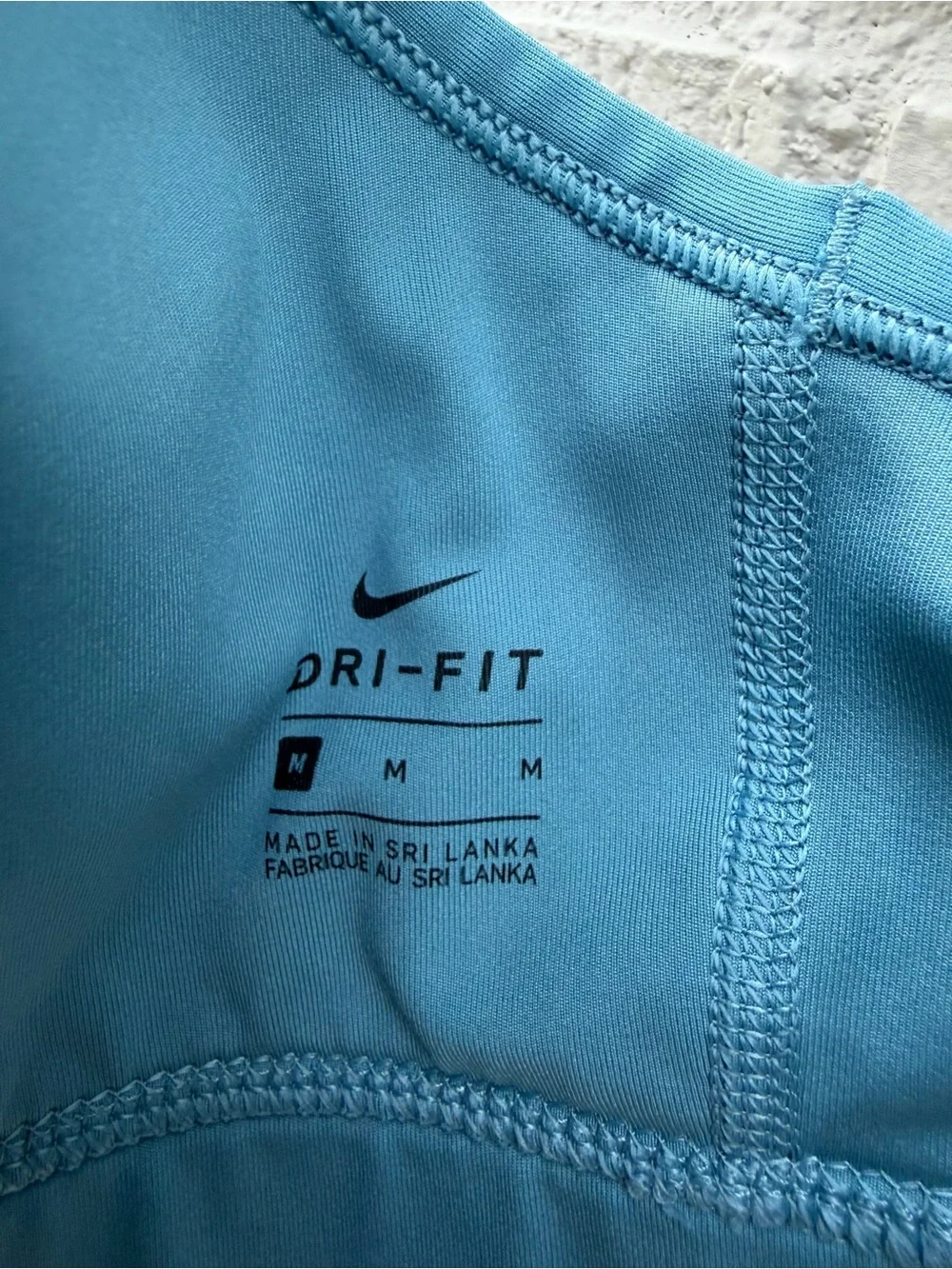 Nike Dri-Fit Women's Blue Racerback Sports Bra